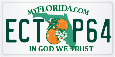 FL license plate ECTP64