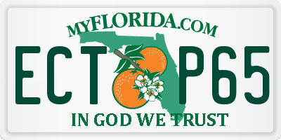 FL license plate ECTP65