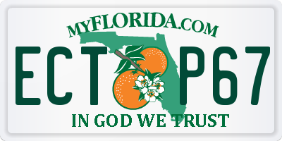 FL license plate ECTP67