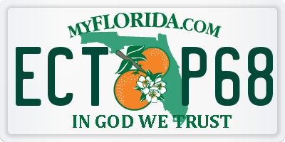 FL license plate ECTP68