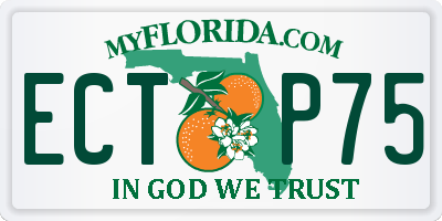 FL license plate ECTP75