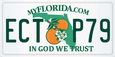 FL license plate ECTP79