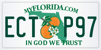 FL license plate ECTP97