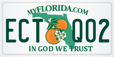 FL license plate ECTQ02