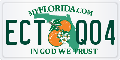 FL license plate ECTQ04