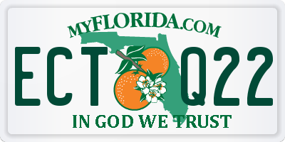 FL license plate ECTQ22