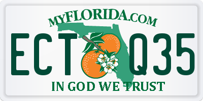 FL license plate ECTQ35