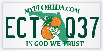 FL license plate ECTQ37