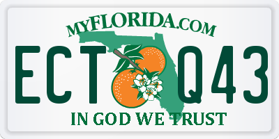 FL license plate ECTQ43