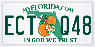 FL license plate ECTQ48