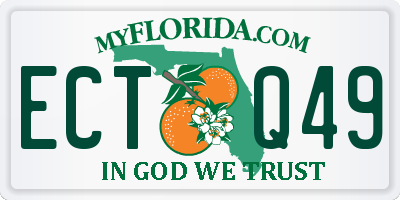 FL license plate ECTQ49