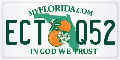 FL license plate ECTQ52