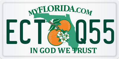 FL license plate ECTQ55