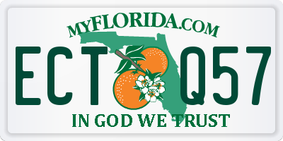 FL license plate ECTQ57