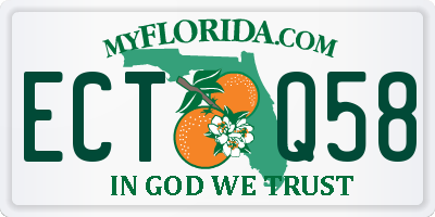 FL license plate ECTQ58