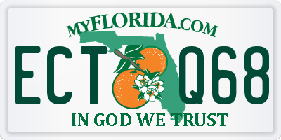 FL license plate ECTQ68