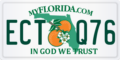 FL license plate ECTQ76