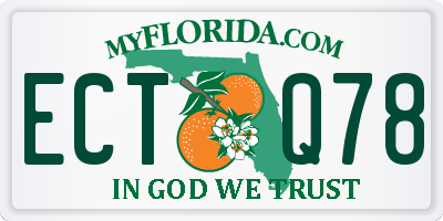 FL license plate ECTQ78