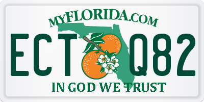 FL license plate ECTQ82