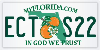 FL license plate ECTS22
