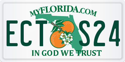 FL license plate ECTS24