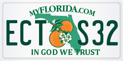 FL license plate ECTS32