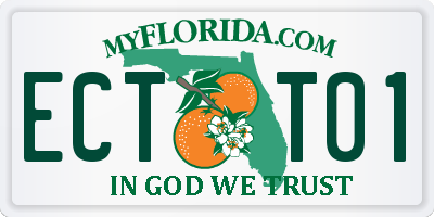 FL license plate ECTT01