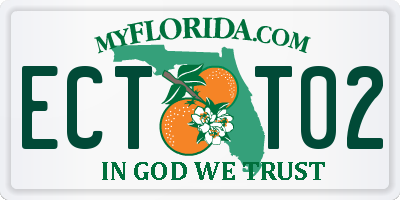 FL license plate ECTT02