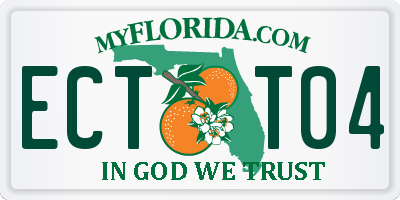 FL license plate ECTT04