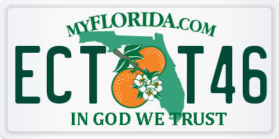 FL license plate ECTT46