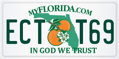 FL license plate ECTT69