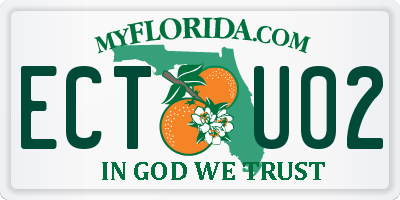 FL license plate ECTU02