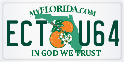 FL license plate ECTU64