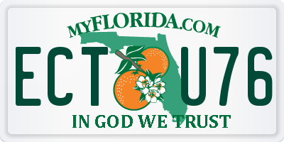 FL license plate ECTU76