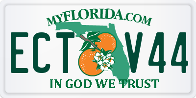 FL license plate ECTV44