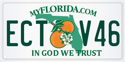 FL license plate ECTV46