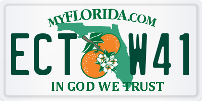 FL license plate ECTW41