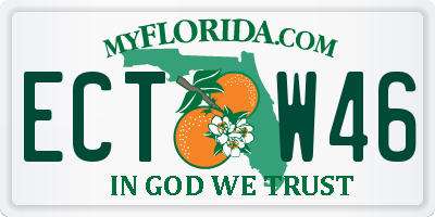 FL license plate ECTW46