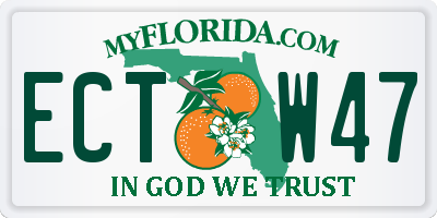 FL license plate ECTW47
