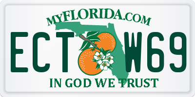 FL license plate ECTW69