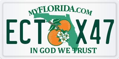 FL license plate ECTX47