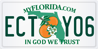 FL license plate ECTY06