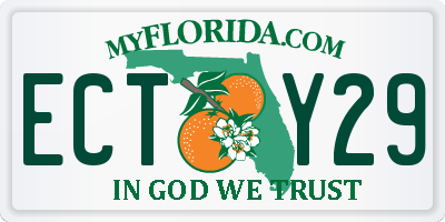 FL license plate ECTY29