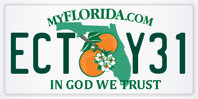 FL license plate ECTY31