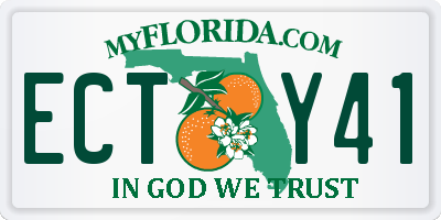 FL license plate ECTY41