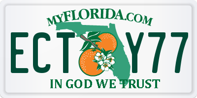 FL license plate ECTY77