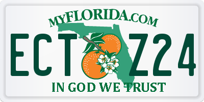 FL license plate ECTZ24