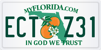 FL license plate ECTZ31