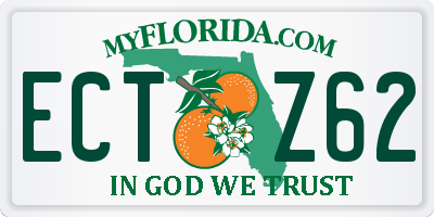 FL license plate ECTZ62