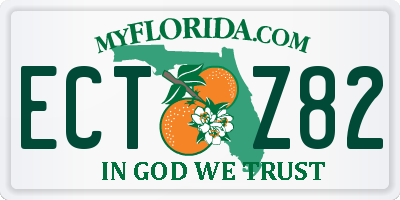 FL license plate ECTZ82
